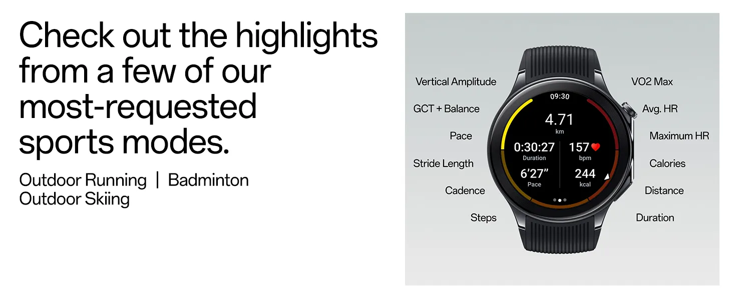 OnePlus Watch 2 (Black) overview 20