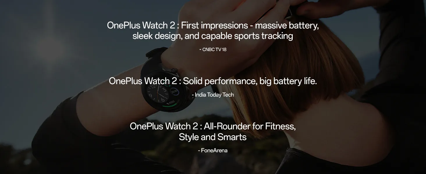 OnePlus Watch 2 (Black) overview 4