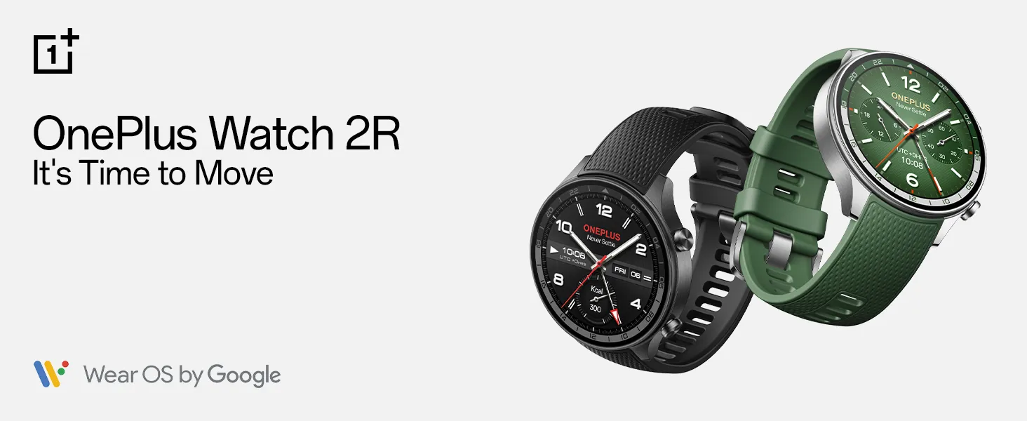 OnePlus Watch 2R (Black) overview 1