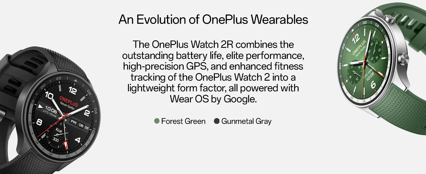 OnePlus Watch 2R (Black) overview 4