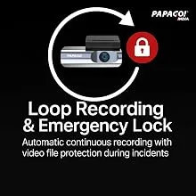 PAPAGO N100 Full HD 1080P Car Dashcam overview 4