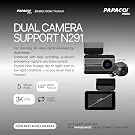 PAPAGO N291 3K Dual Channel Dashcam with Sony CMOS Sensor overview 2