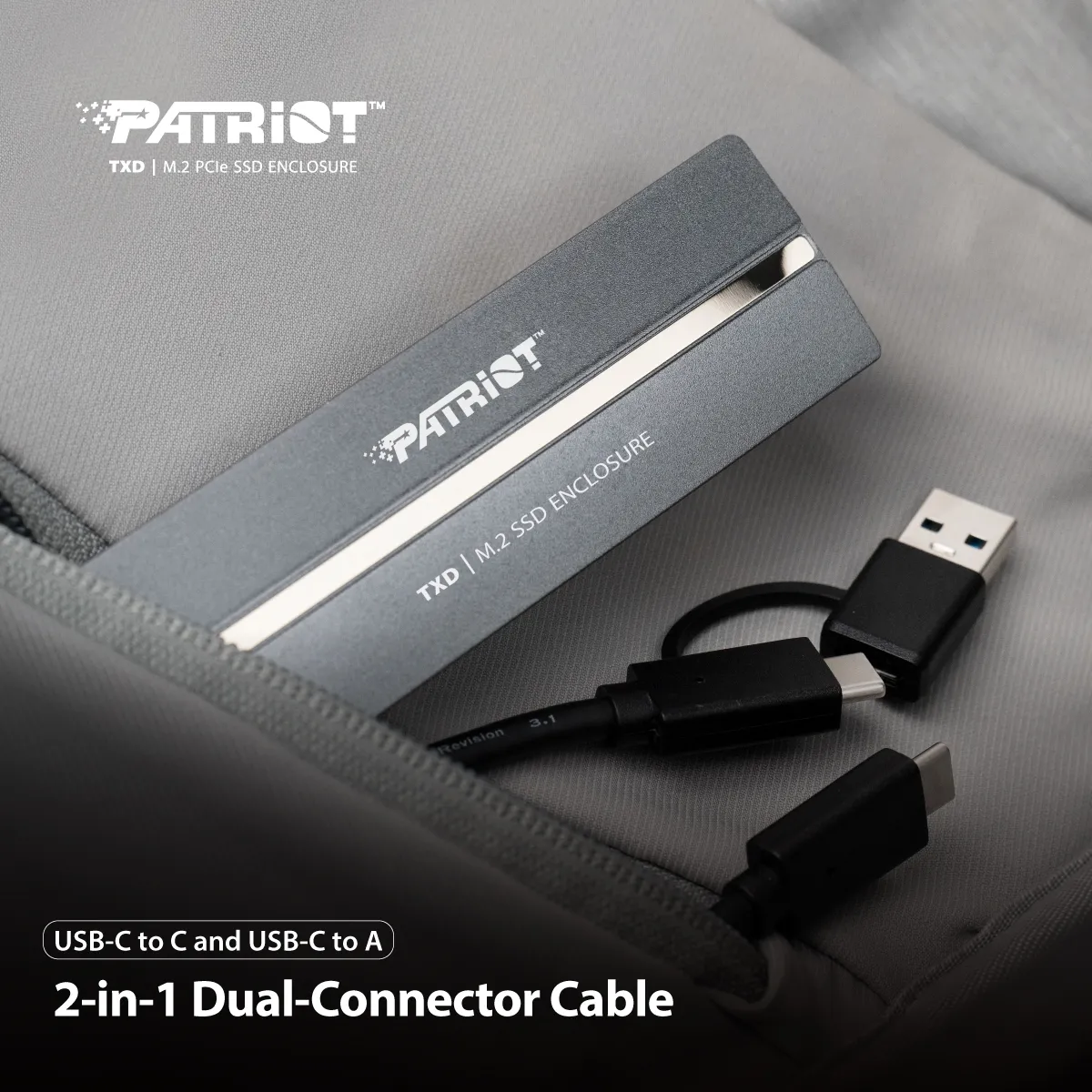 Patriot TXD M.2 PCIe SSD ENCLOSURE overview 5
