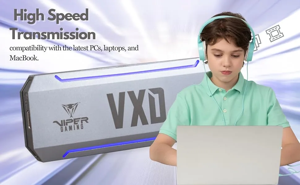 Patriot VXD M.2 NVMe PCIe RGB SSD Enclosure overview 5