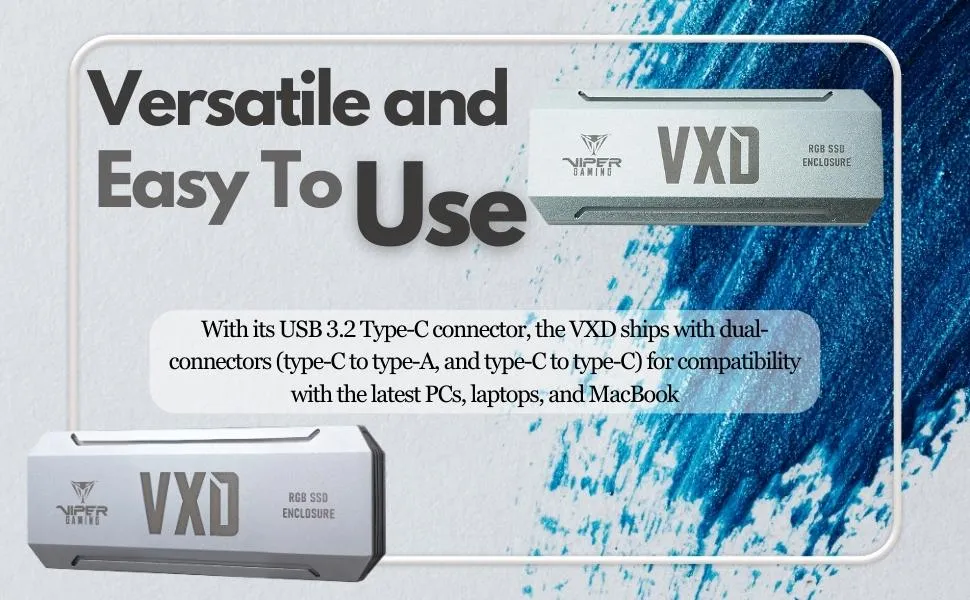 Patriot VXD M.2 NVMe PCIe RGB SSD Enclosure overview 6