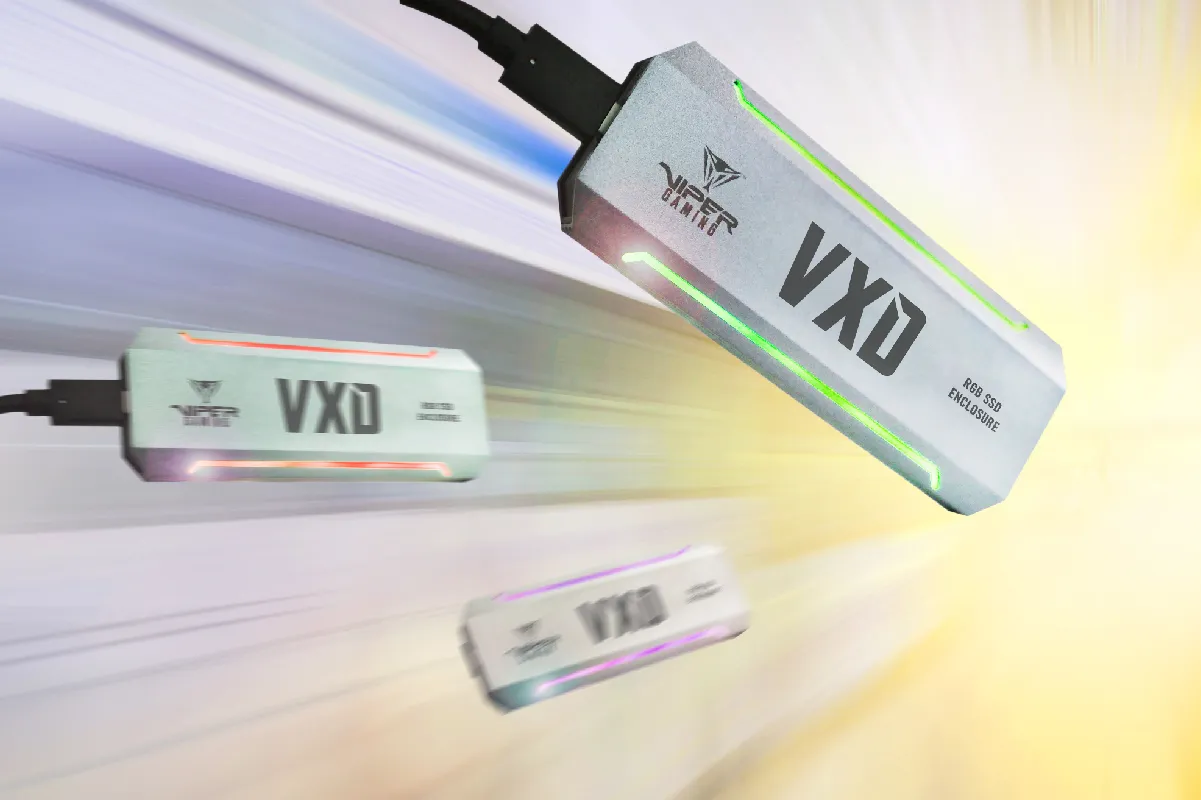 Patriot VXD Portable RGB SSD Enclosure overview 2