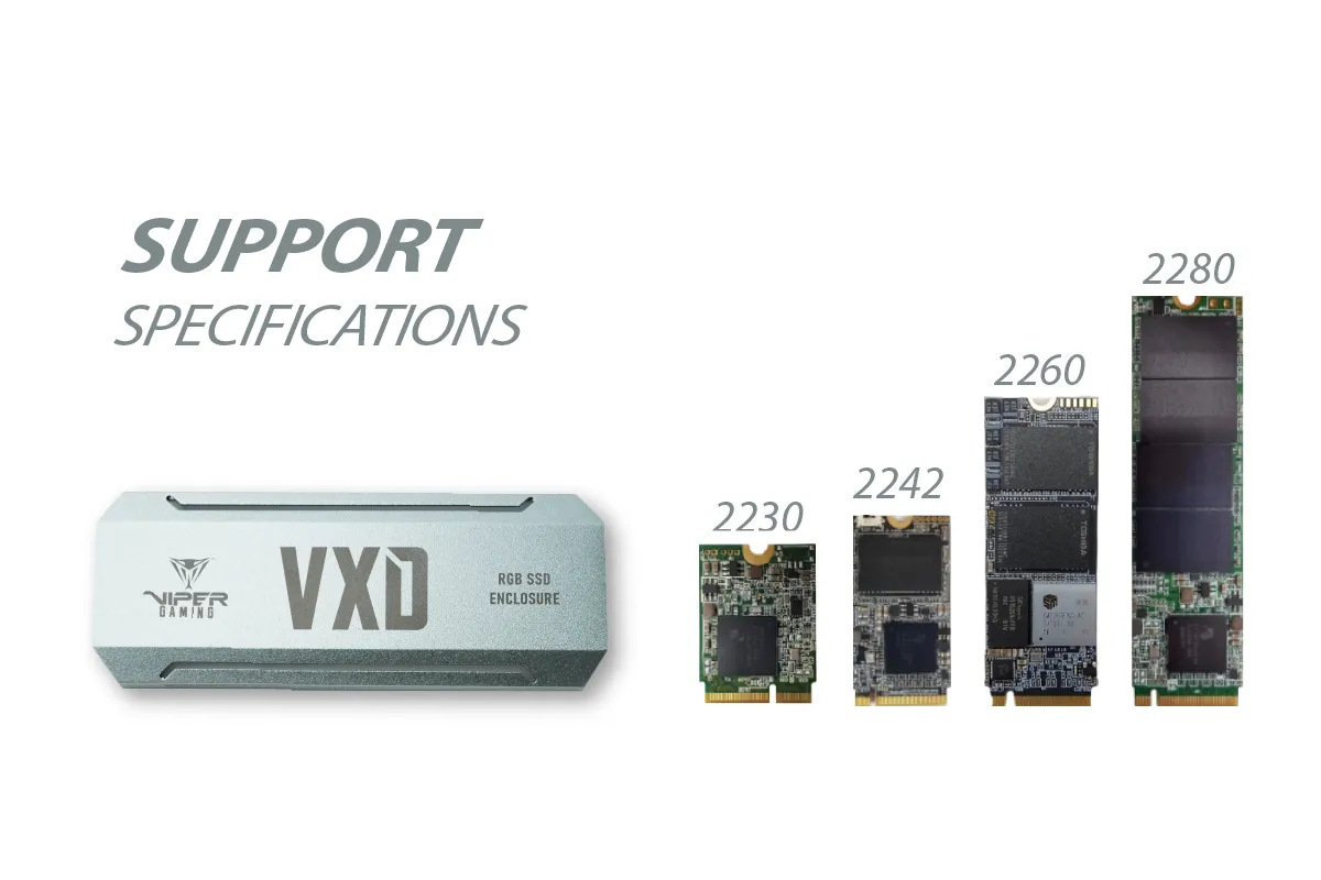 Patriot VXD Portable RGB SSD Enclosure overview 3