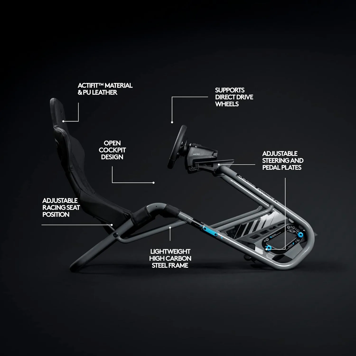 Playseat Trophy Simulator Seat G.00320 (Logitech G Edition) overview 6