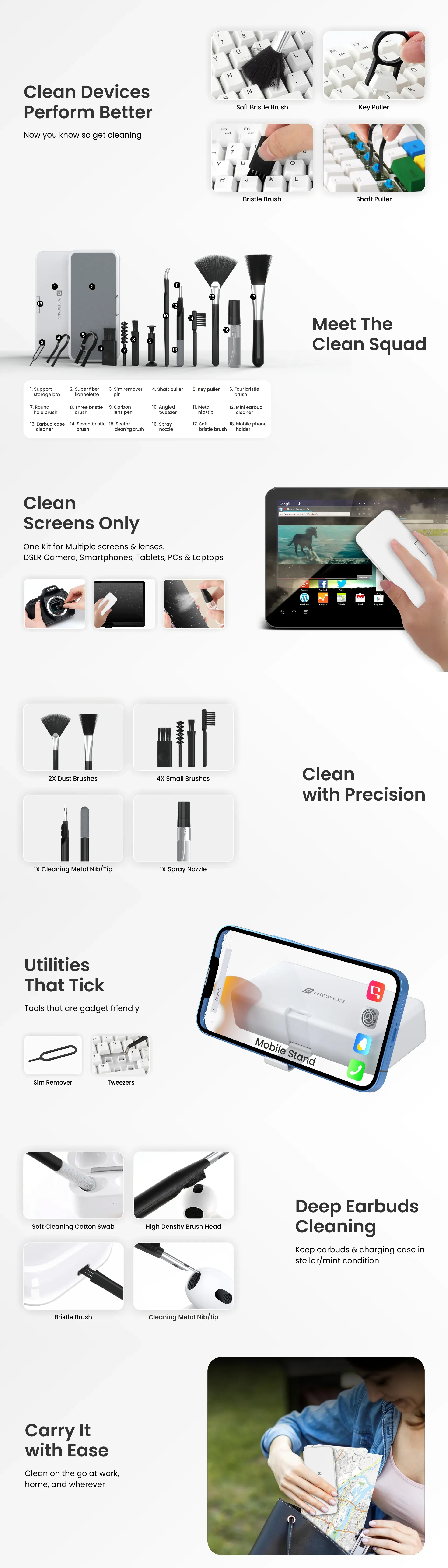 Portronics Clean N overview 1