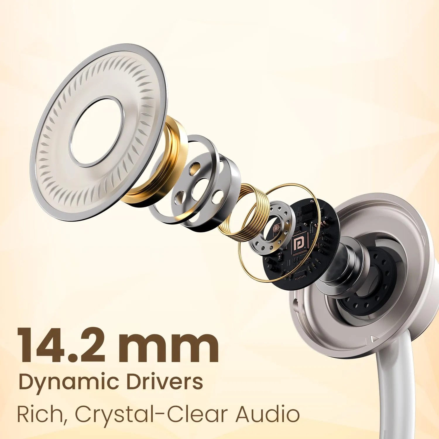 Portronics Conch Sigma C in Ear Type C Wired Earphones (Black) overview 1