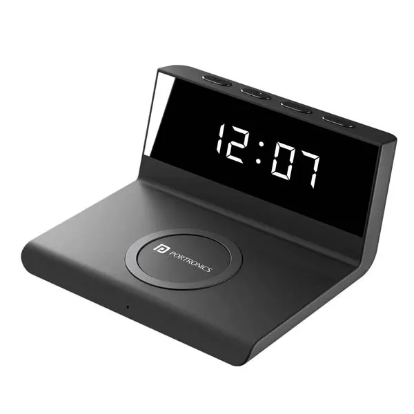 Portronics Freedom 4A Desktop Wired & Wireless Charging Pad