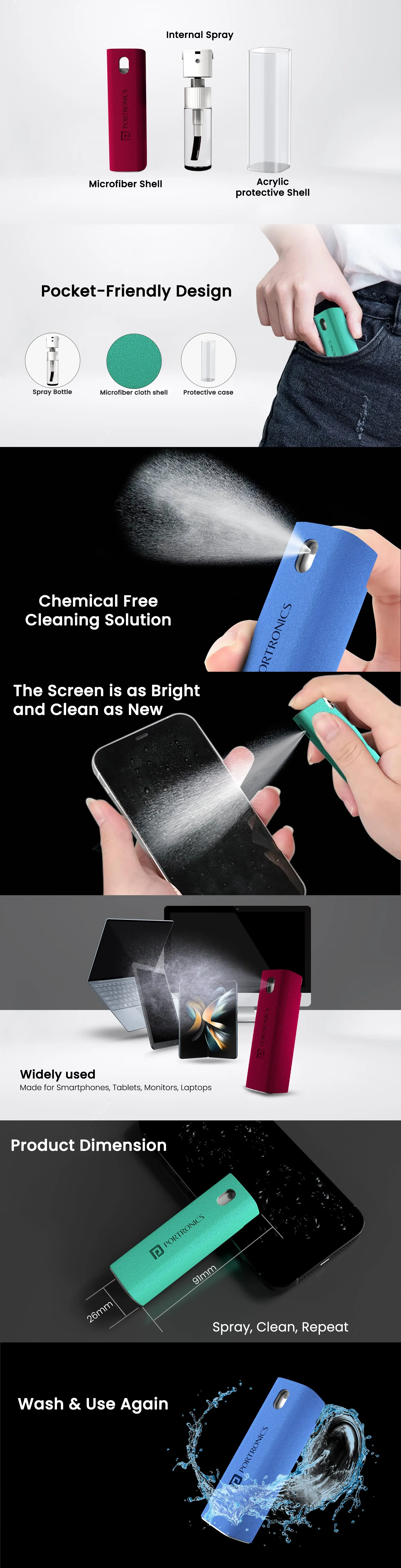 Portronics Swipe 2 (Blue) overview 1