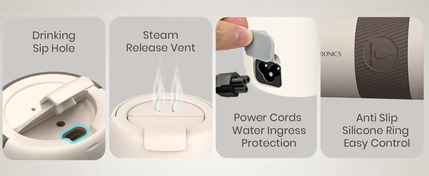 Portronics Thermosip overview 5