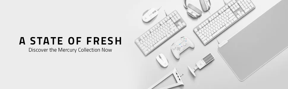Razer Base Station Chroma White Mercury overview 10