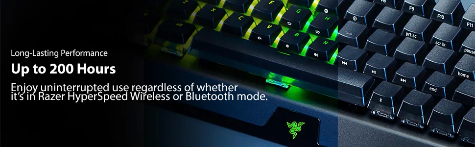 Razer BlackWidow V3 Mini HyperSpeed - Phantom Edition Yellow Switch overview 5