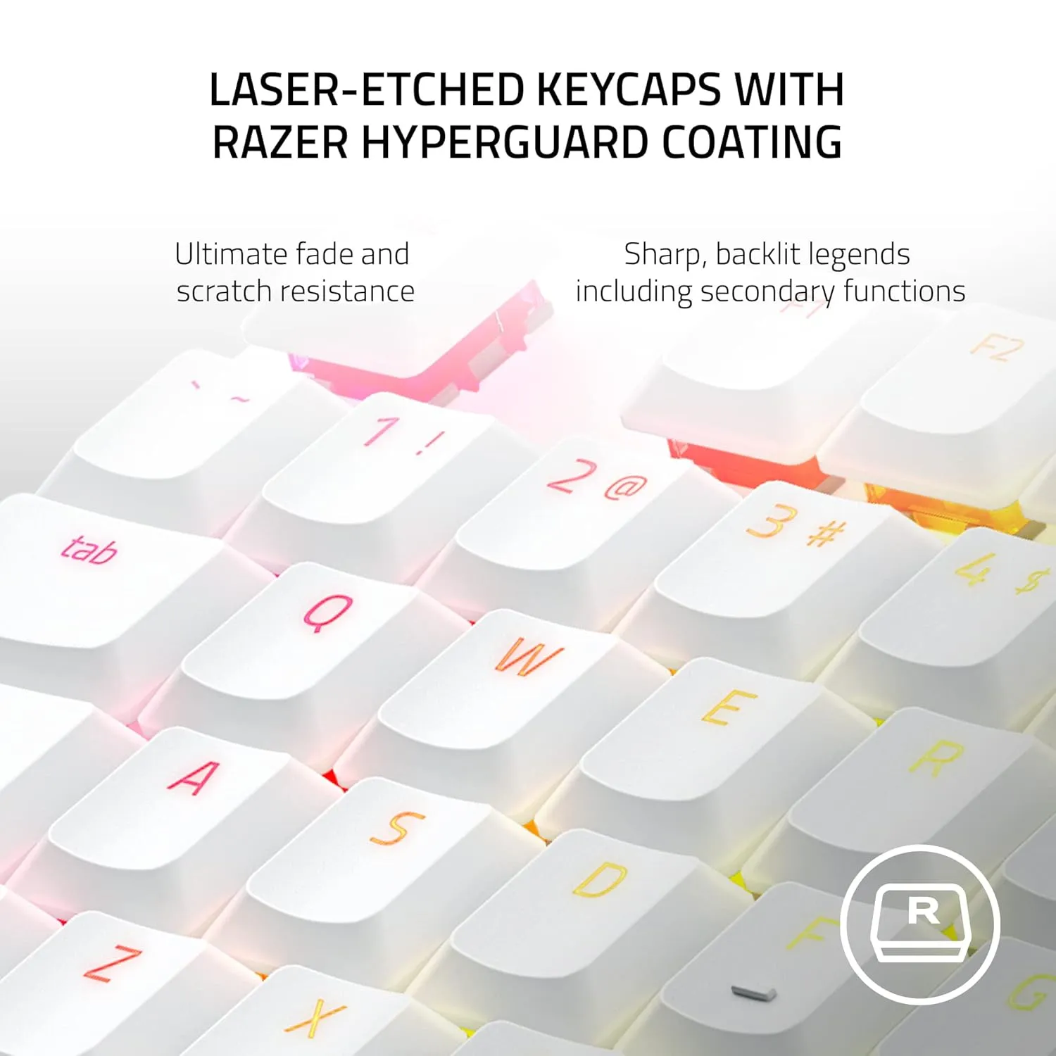 Razer DeathStalker V2 Pro Linear Red TKL RZ03-04373500-R3M1(White) overview 3