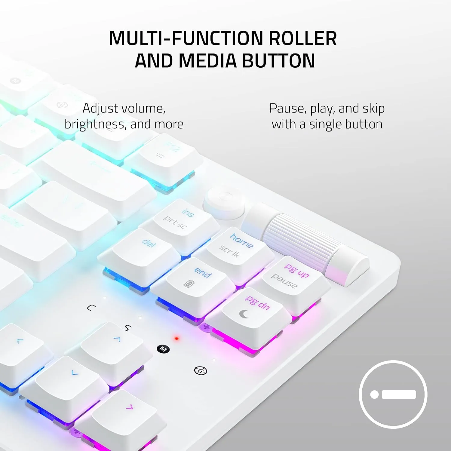 Razer DeathStalker V2 Pro Linear Red TKL RZ03-04373500-R3M1(White) overview 4