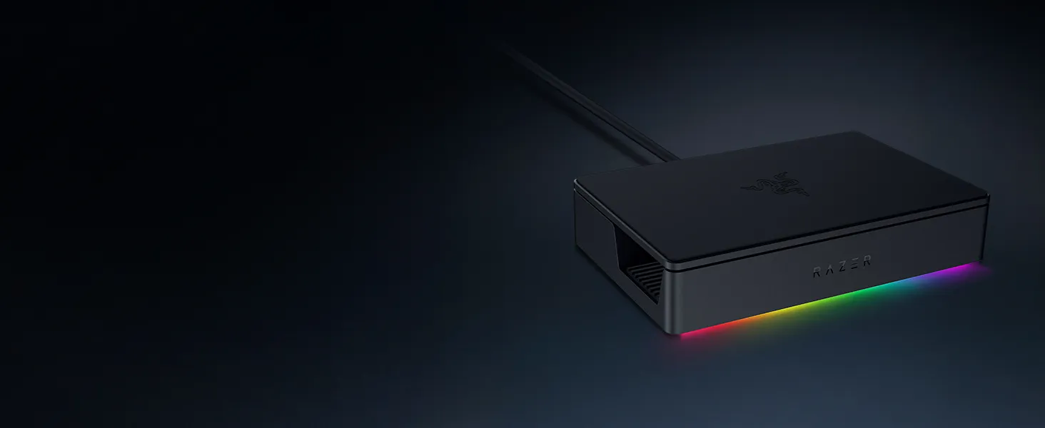 Razer Handheld Dock Chroma Charging Hub & Expand Connectivity for Mobile Gaming & Tablets overview 2