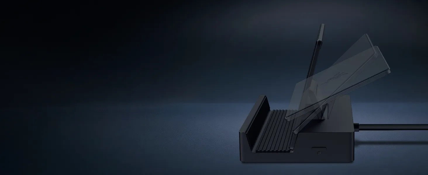 Razer Handheld Dock Chroma Charging Hub & Expand Connectivity for Mobile Gaming & Tablets overview 3