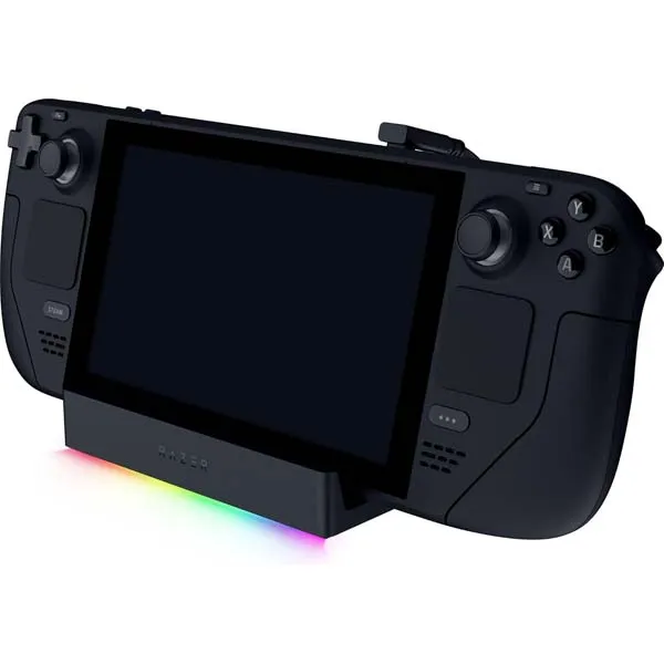 Razer Handheld Dock Chroma Charging Hub & Expand Connectivity for Mobile Gaming & Tablets