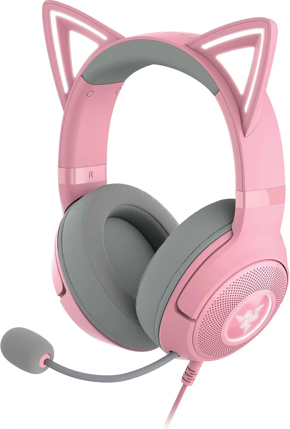 Razer Kraken Kitty V2 Quartz overview 1