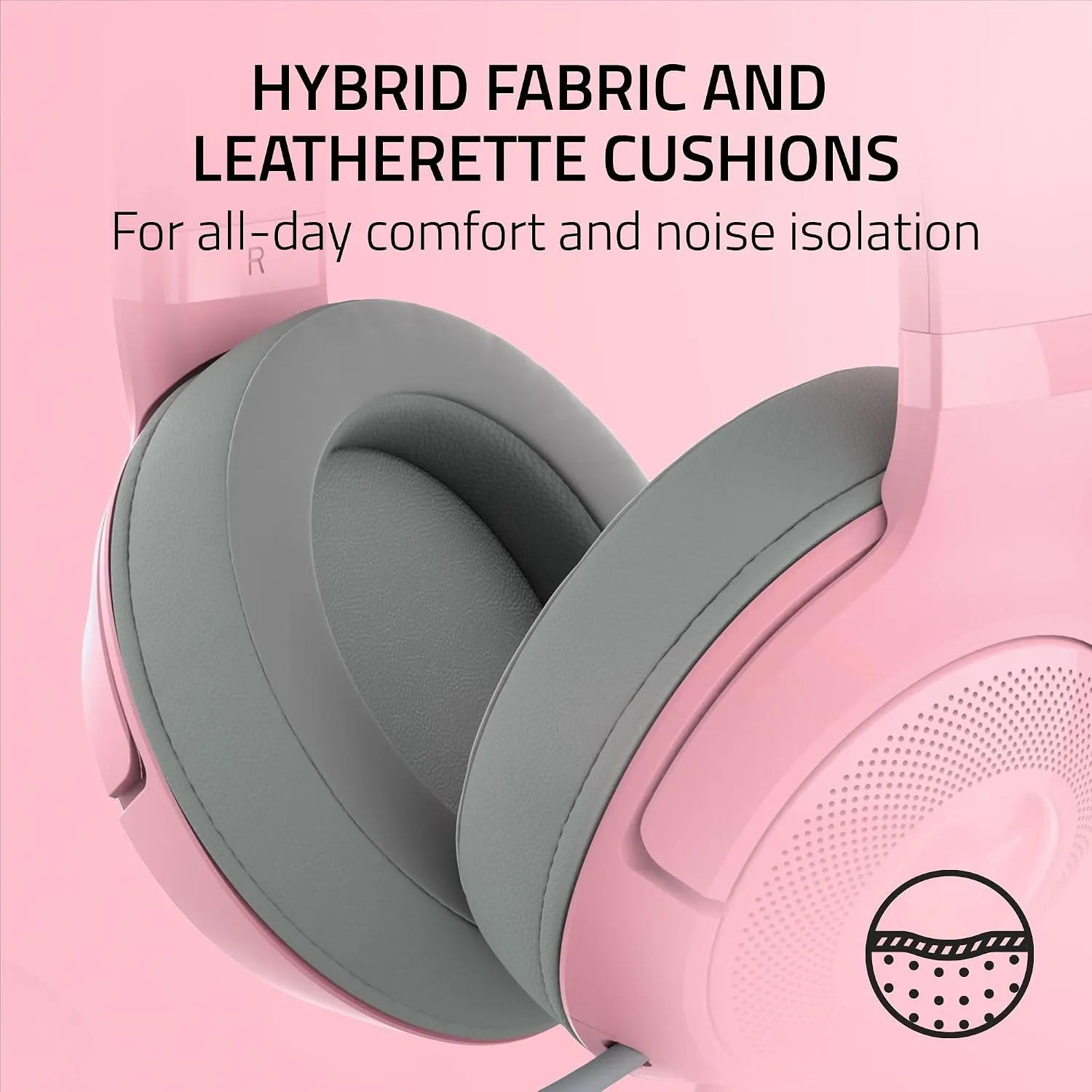 Razer Kraken Kitty V2 Quartz overview 4