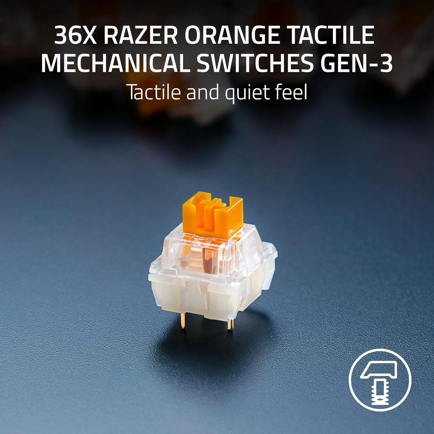 Razer Mechanical Orange Tactile Switches (36 Pack) overview 1