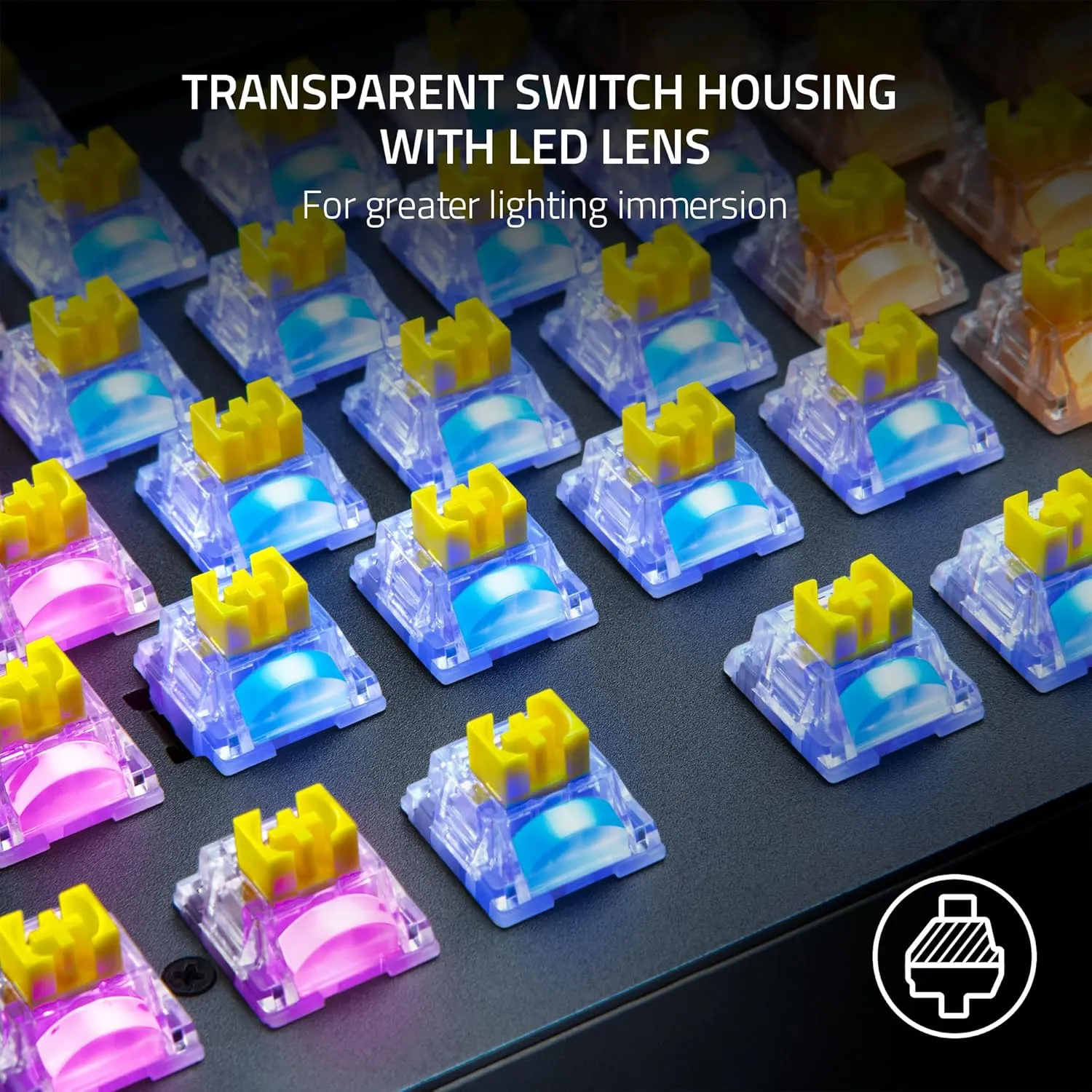 Razer Mechanical Yellow Linear Switches (36 Pack) overview 3