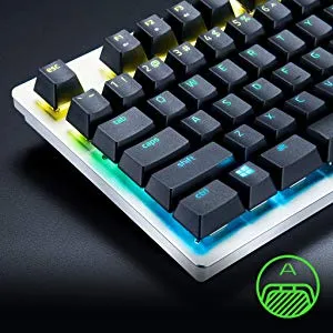 Razer PBT Keycap Upgrade Set (Black) overview 5