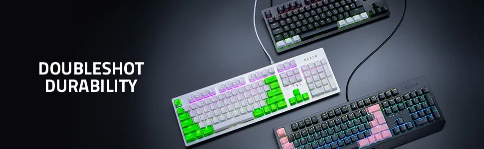 Razer PBT Keycap Upgrade Set Green overview 7
