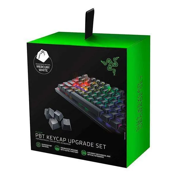 Razer PBT Keycap Upgrade Set Mercury (White)