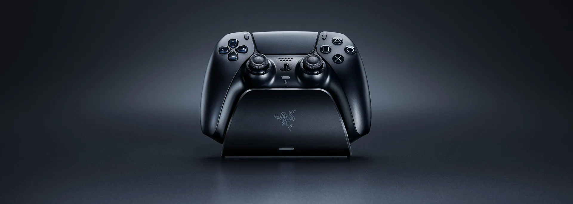 Razer Quick Charging Stand For PlayStation 5 (Black) overview 1
