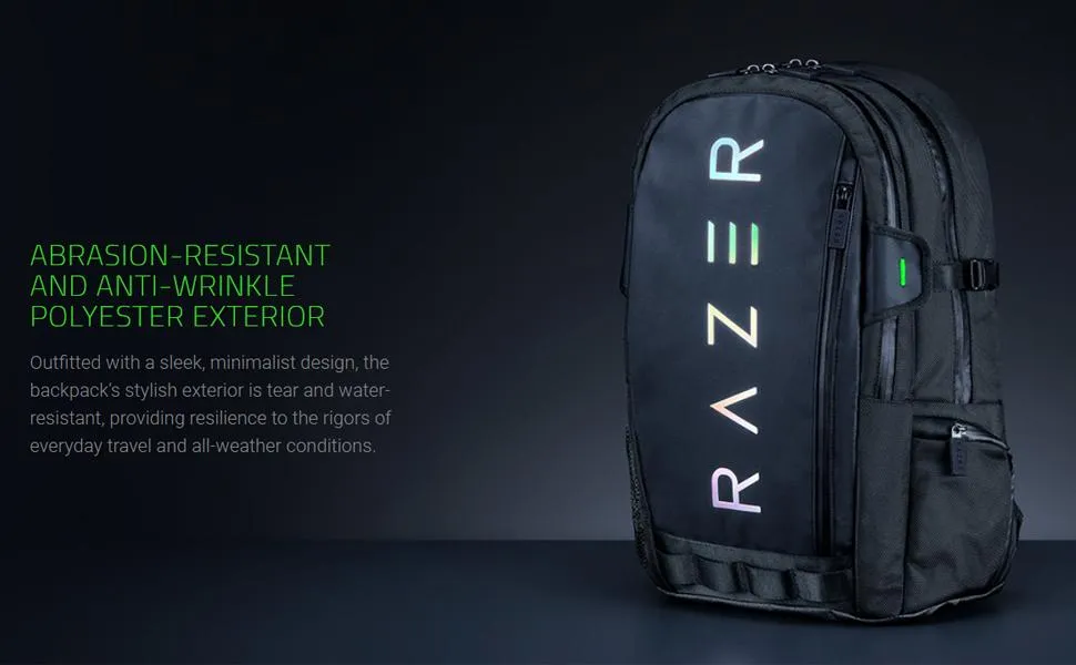 Razer Rogue 17" Backpack V3 - Black overview 1