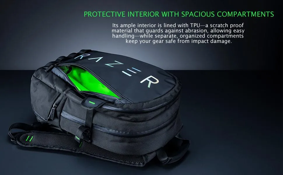 Razer Rogue 17" Backpack V3 - Black overview 2