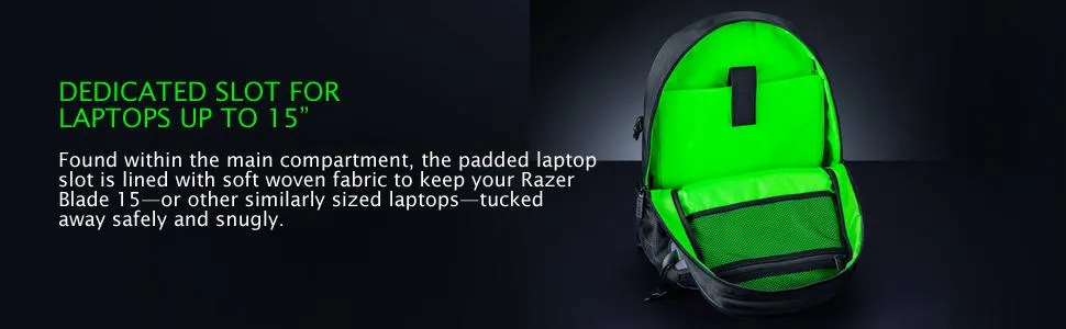 Razer Rogue 17" Backpack V3 - Black overview 3