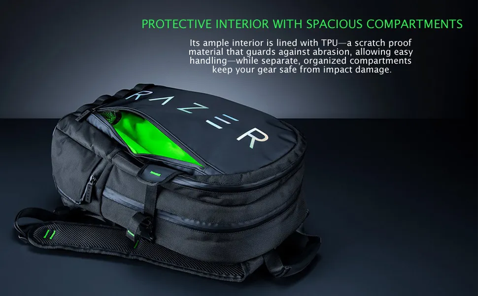 Razer Rogue Chromatic Backpack V3 17" Inch overview 2