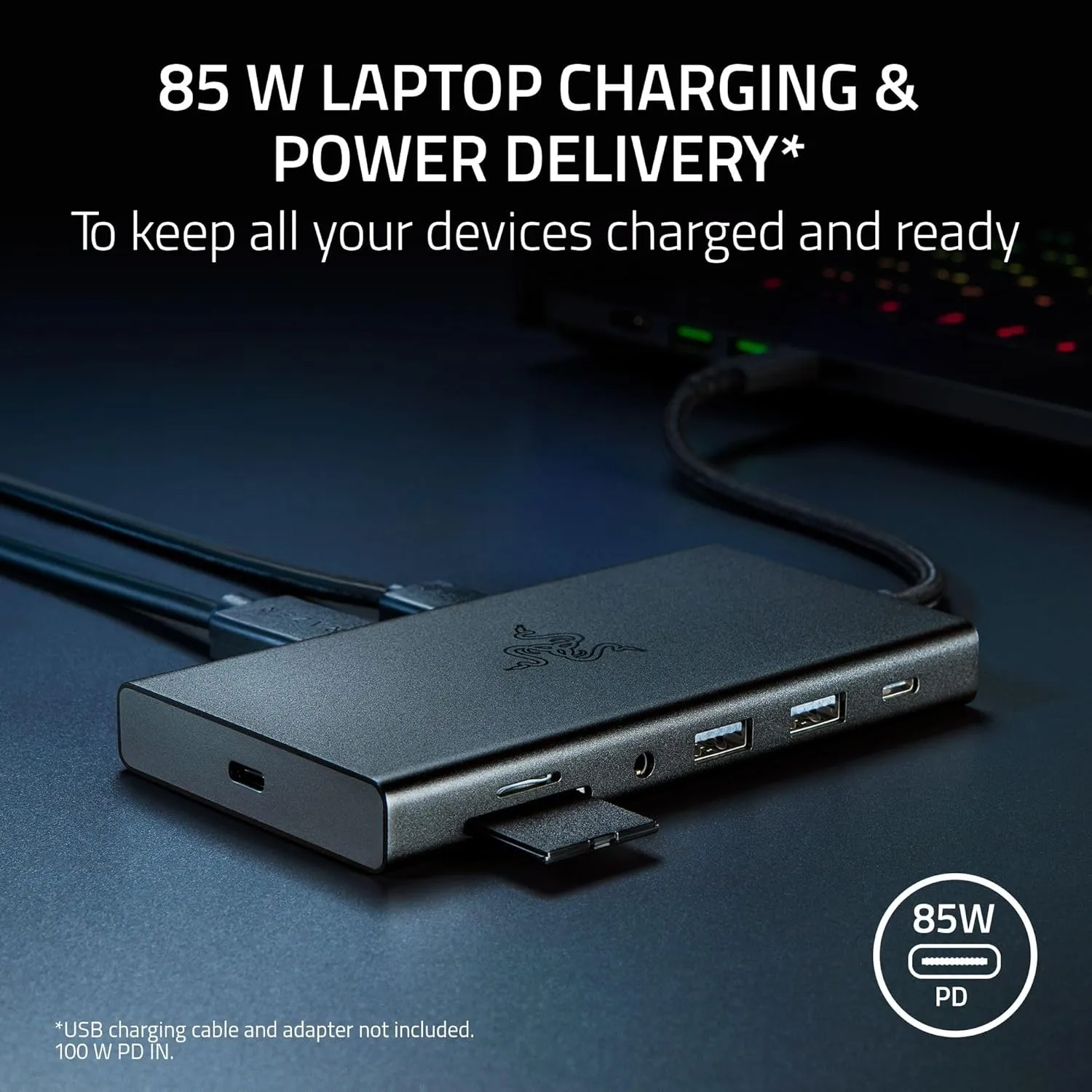 Razer USB-C Dock 11-Port Charging Device (RC21-02250100-R3M1) overview 5