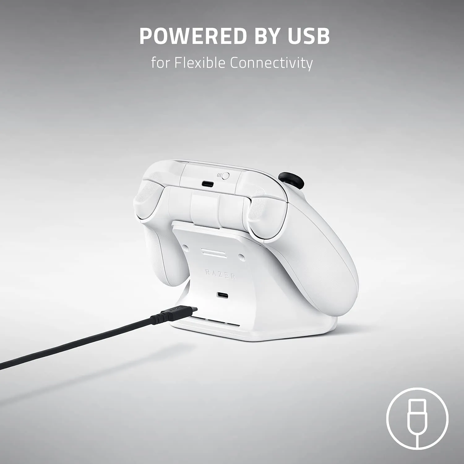 Razer Universal Quick Charging Stand for Xbox Robot (White) overview 1