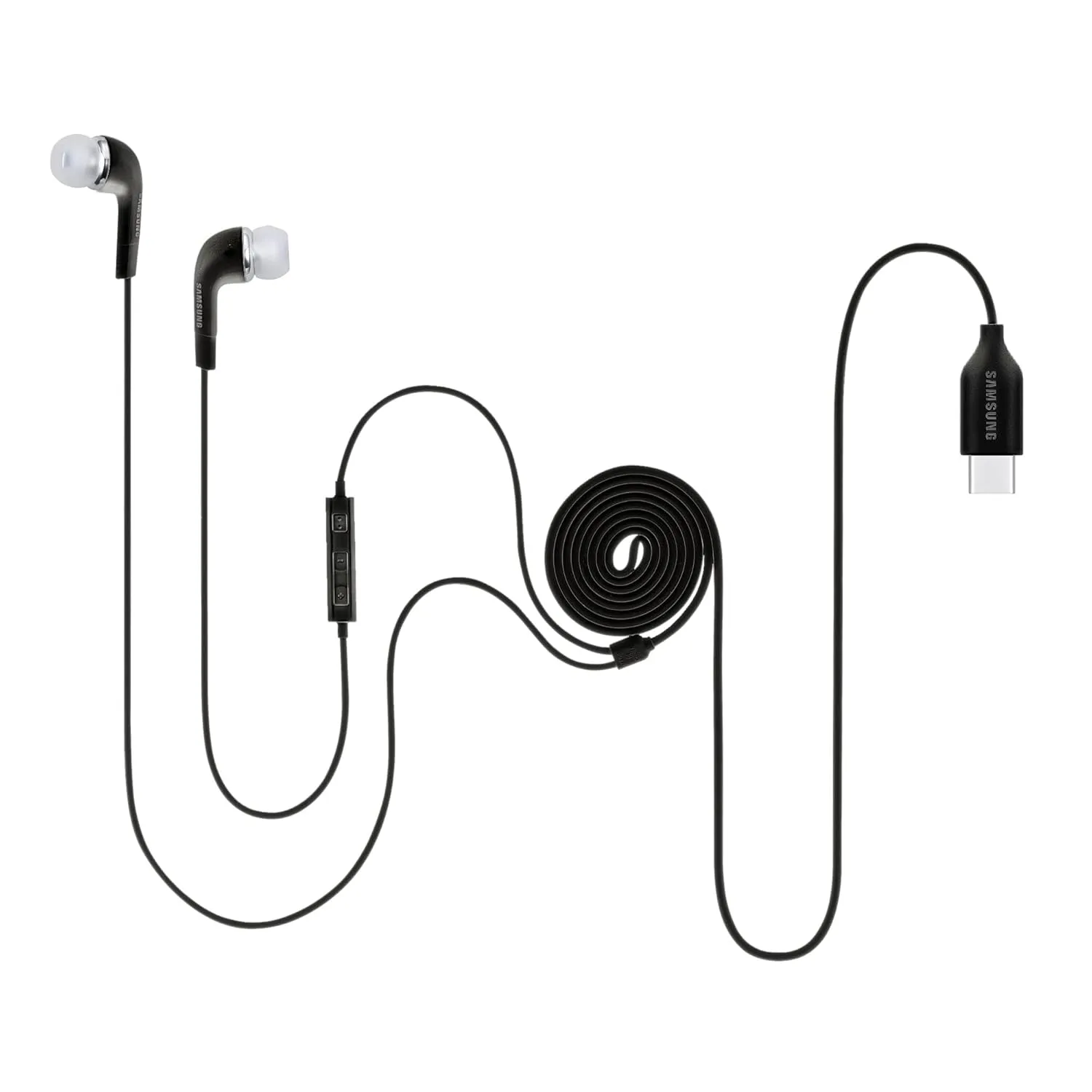 Samsung Original IC050 Type-C Earphone (Black) overview 1