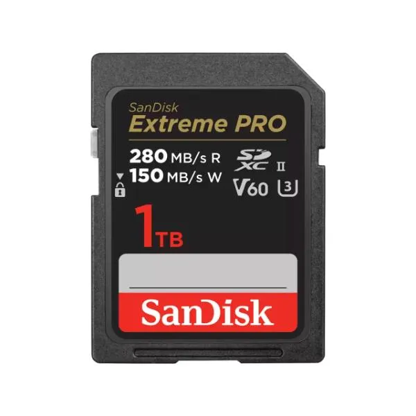 SanDisk Extreme PRO SDXC UHS-II Card - 1TB