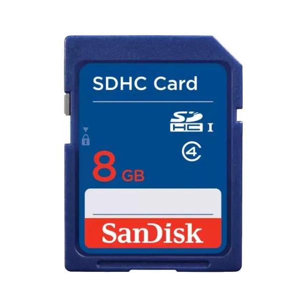 SanDisk SDHC/SDXC Memory Card - 8GB