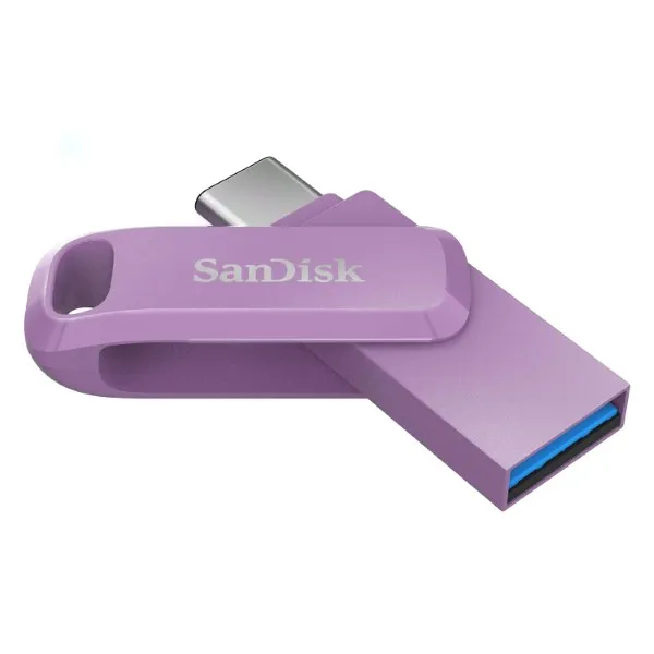 SanDisk Ultra Dual Drive Go USB Type-C - 128GB (Lavender)