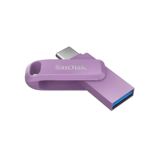 SanDisk Ultra Dual Drive Go USB Type-C - 256GB (Lavender)