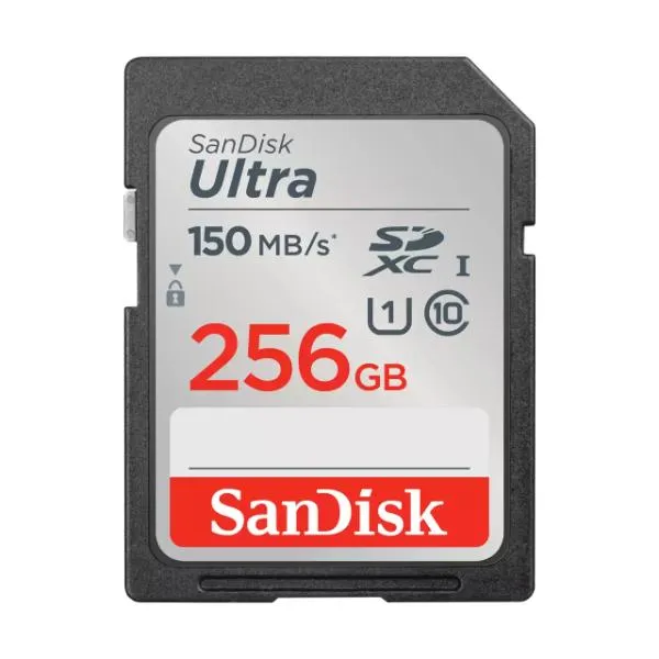 SanDisk Ultra SDHC UHS-I card and SDXC UHS-I card - 256GB