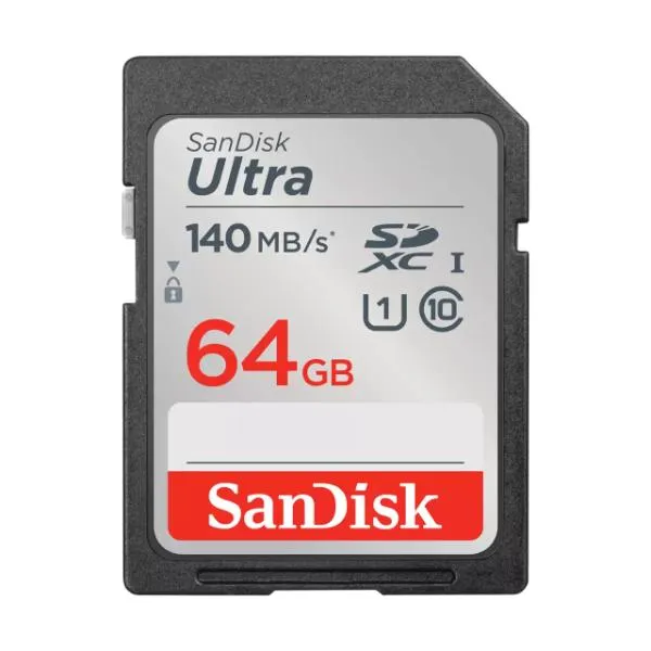 SanDisk Ultra SDHC UHS-I card and SDXC UHS-I card - 64GB