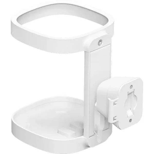 Sonos One Wall Mount For One and One SL (Black) - White