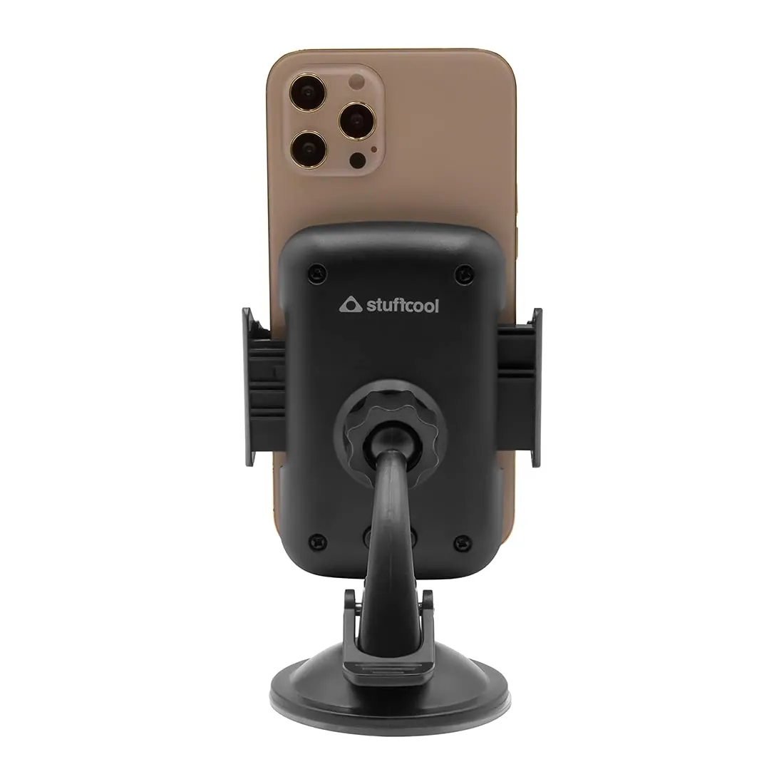 Stuffcool Captis Mini Car Mount Holder for Smartphones (Black) overview 1