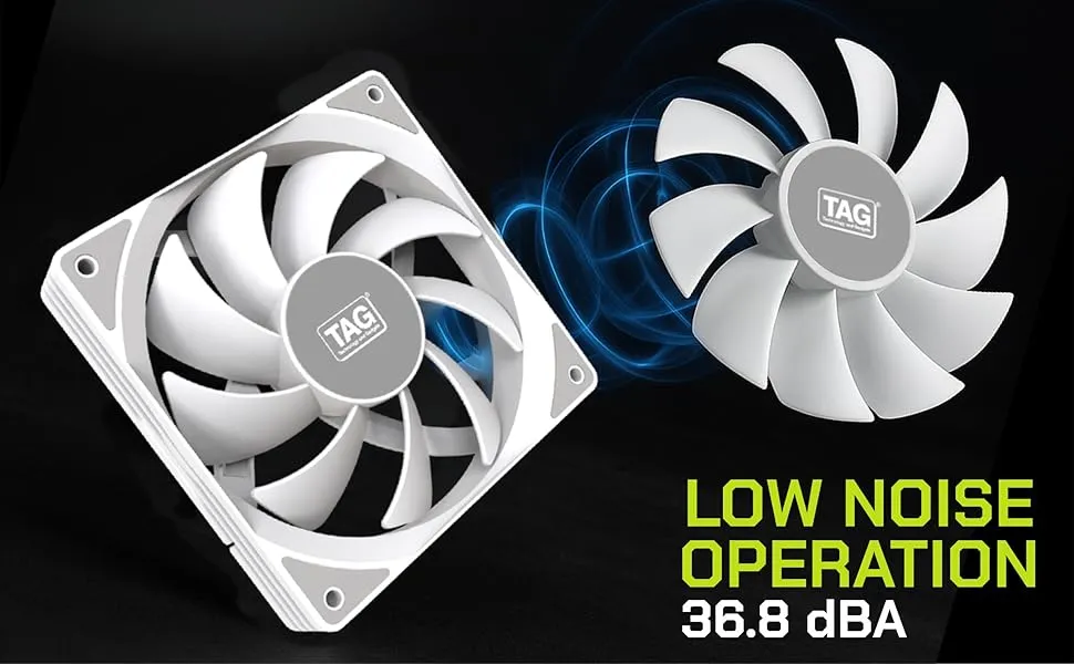 TAG Windforce 140 PC Case Fan (BLACK) overview 5