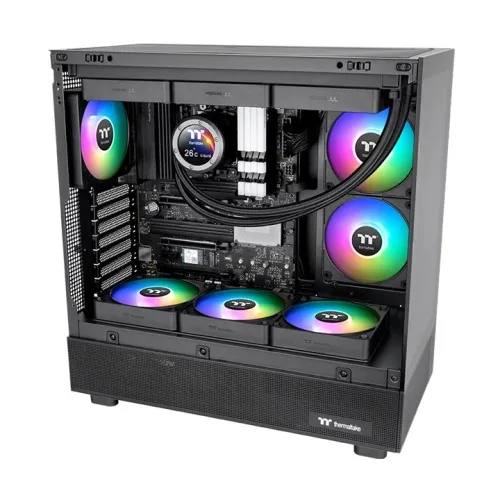 Thermaltake CT120 EX ARGB Reverse PC Case Fan (Black) overview 2