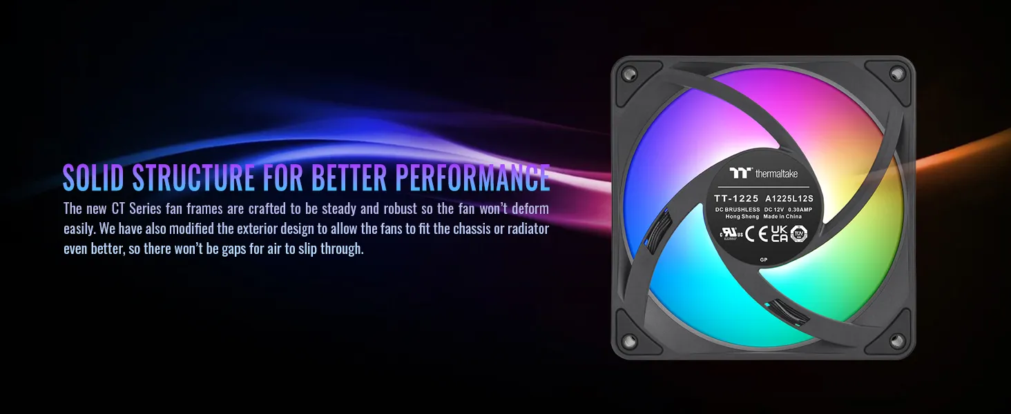 Thermaltake CT140 EX ARGB Sync PC Cooling Fan (3-Fan Pack) overview 7